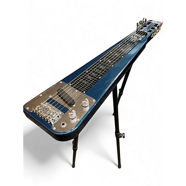 Used Rogue RLS1MBL Metallic Blue Lap Steel