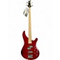 Used Mitchell MB200 Burgundy Electric Bass Guitar thumbnail