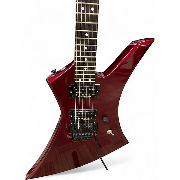 Used Jackson KELLY PROFESSIONAL STANDARD Crimson Red Trans Solid Body Electric Guitar