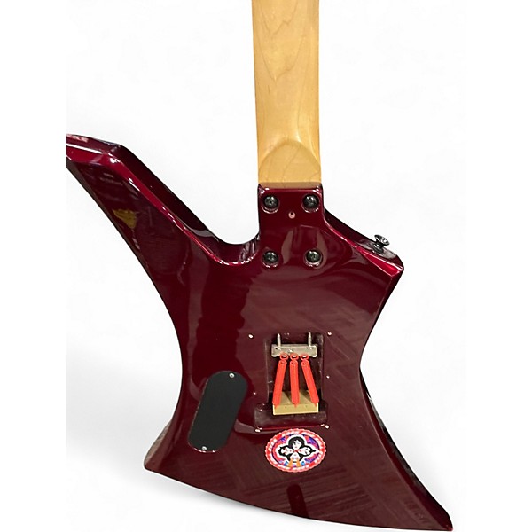 Used Jackson KELLY PROFESSIONAL STANDARD Crimson Red Trans Solid Body Electric Guitar