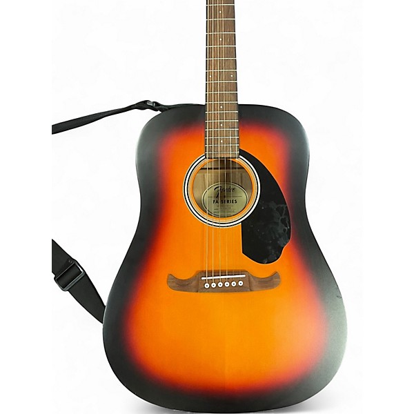 Used Fender FA125SB Sunburst Acoustic Guitar