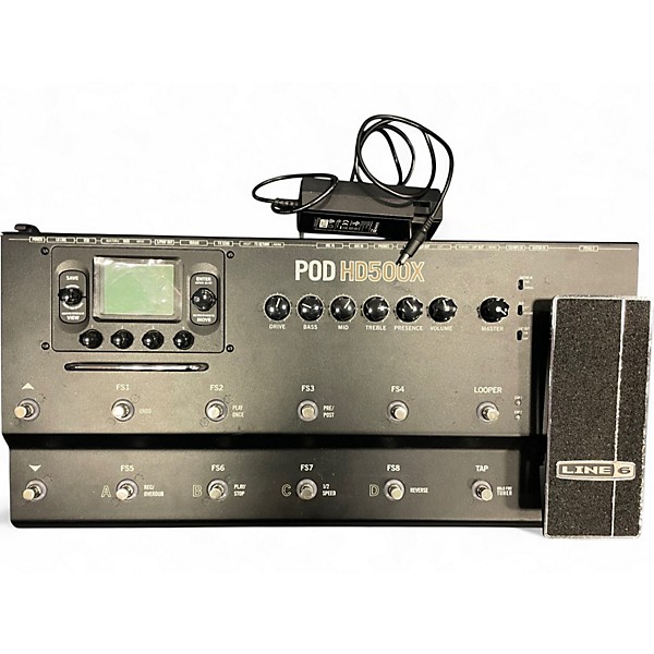 Used Line 6 Pod HD500X Amp Modeler Effect Processor