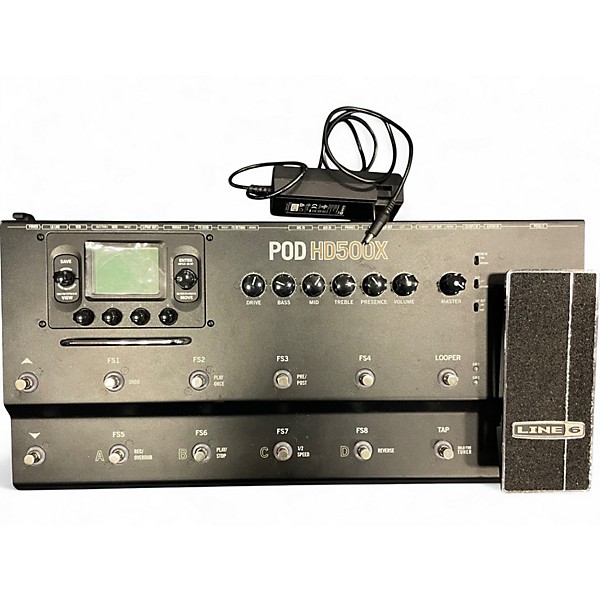 Used Line 6 Pod HD500X Amp Modeler Effect Processor