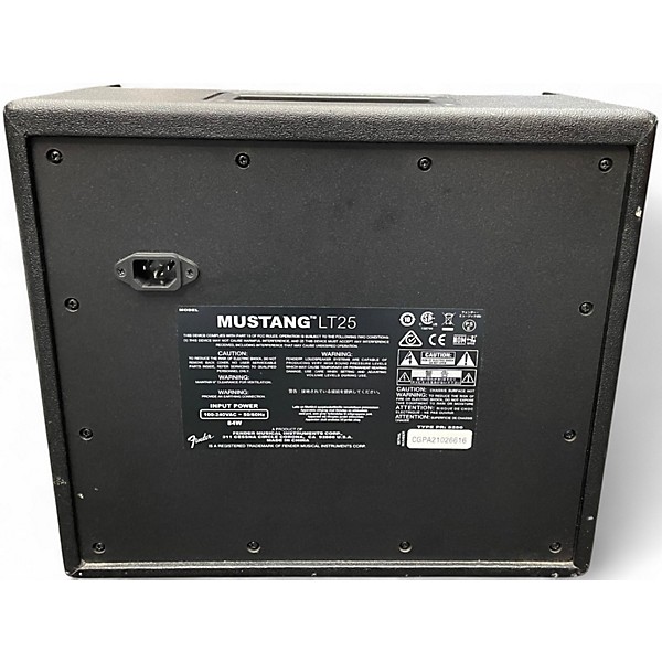 Used Fender Mustang LT25 25W 1x8 Guitar Combo Amp