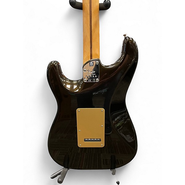 Used 2021 Fender American Ultra Stratocaster Texas Tea Solid Body Electric Guitar