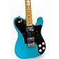 Used 2020 Fender American Pro II Telecaster Deluxe Miami Blue Solid Body Electric Guitar