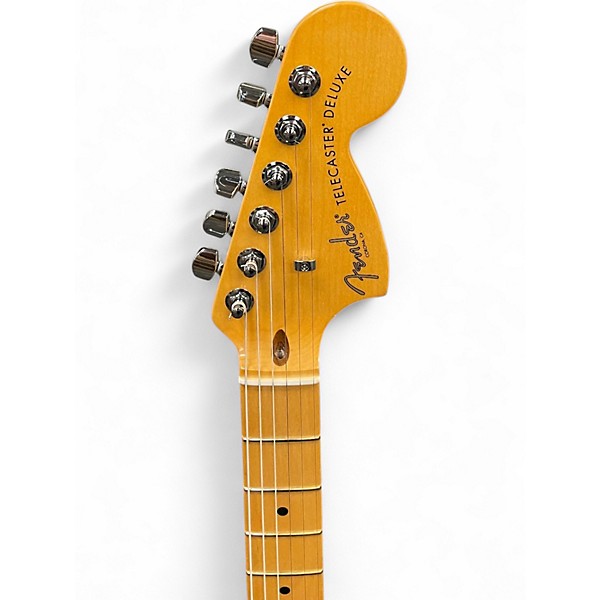 Used 2020 Fender American Pro II Telecaster Deluxe Miami Blue Solid Body Electric Guitar