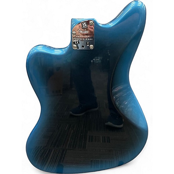 Used 2022 Fender American Pro II Jazzmaster Dark Knight Solid Body Electric Guitar