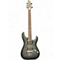 Used Schecter Guitar Research C1 Platinum Translucent Black Solid Body Electric Guitar thumbnail