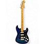 Used Fender Player Stratocaster HSS Blue Burst Solid Body Electric Guitar thumbnail