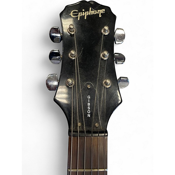 Used Epiphone Les Paul E5 Black Solid Body Electric Guitar