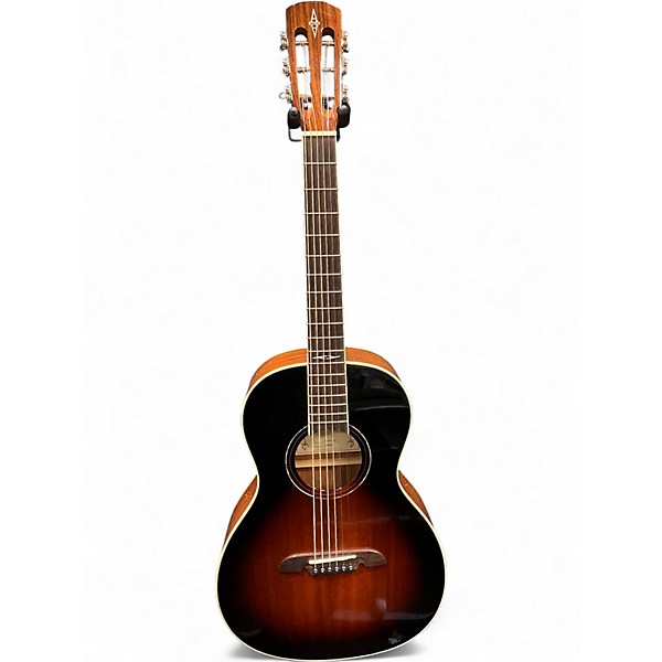 Used Alvarez AP66 Parlor Vintage Sunburst Acoustic Guitar
