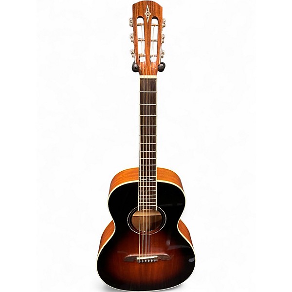 Used Alvarez AP66 Parlor Vintage Sunburst Acoustic Guitar