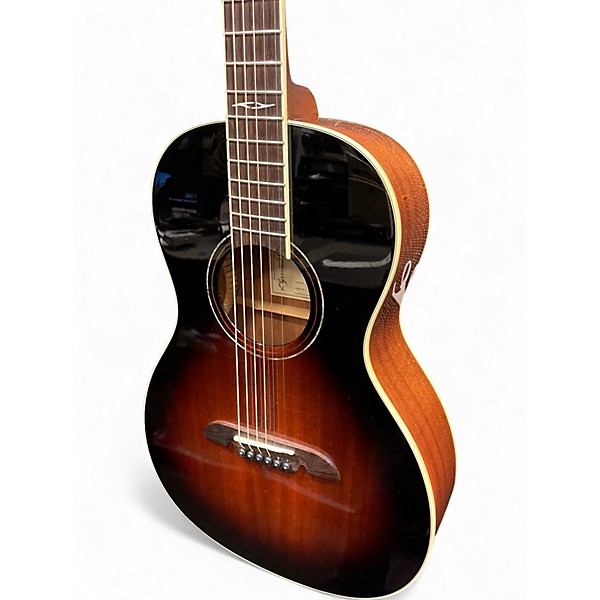 Used Alvarez AP66 Parlor Vintage Sunburst Acoustic Guitar