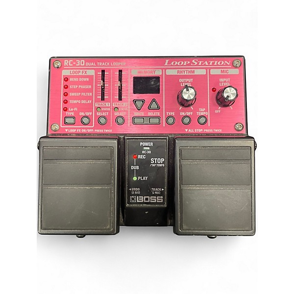 Used BOSS RC30 Loop Station Twin Pedal