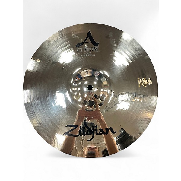 Used Zildjian 14in A Custom Hi Hat Pair Cymbal
