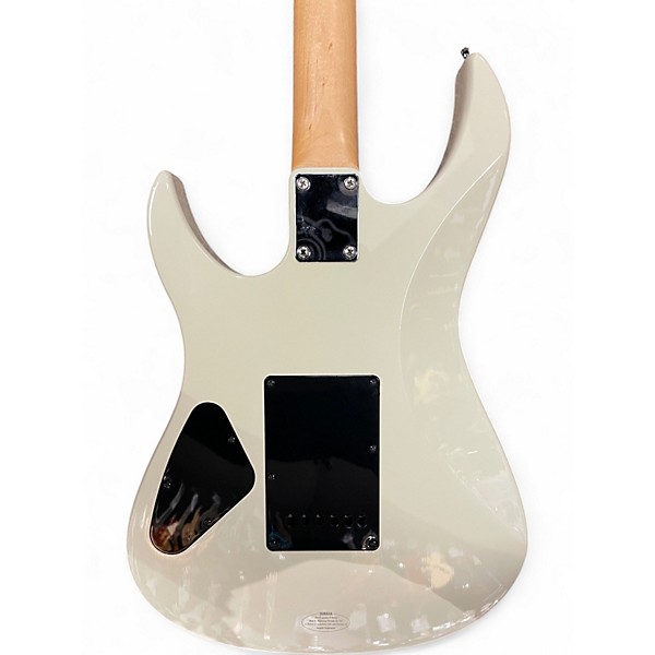 Used Yamaha RGX 120D Antique White Solid Body Electric Guitar