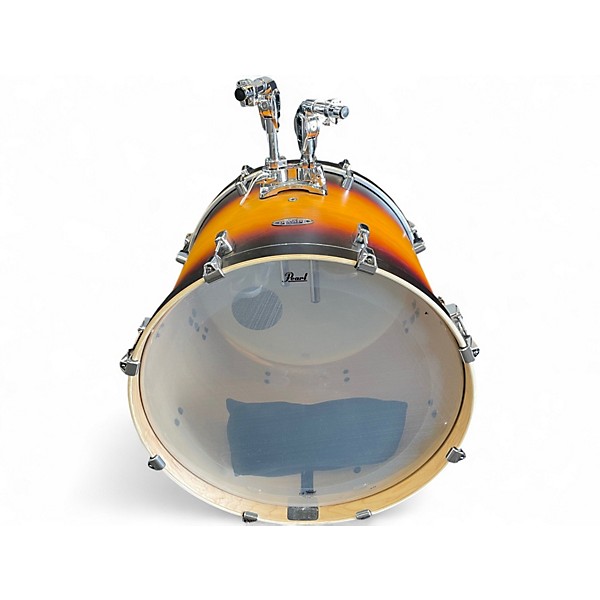 Used Pearl 7 Piece Decade Maple Classic Satin Amburst Drum Kit