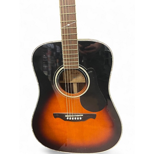 Used Alvarez AD80S 2 Color Sunburst Acoustic Guitar