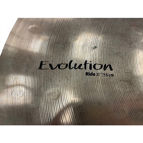 Used SABIAN 21in HHX Evolution Ride Cymbal
