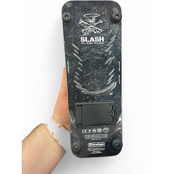 Used Dunlop SC95 Slash Signature Crybaby Classic Wah Effect Pedal