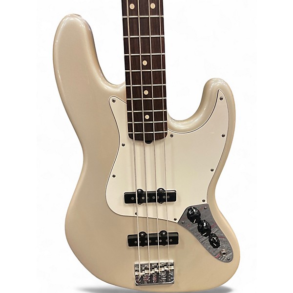 Used Fender American Standard Jazz Bass Blizzard Pearl Electric Bass Guitar