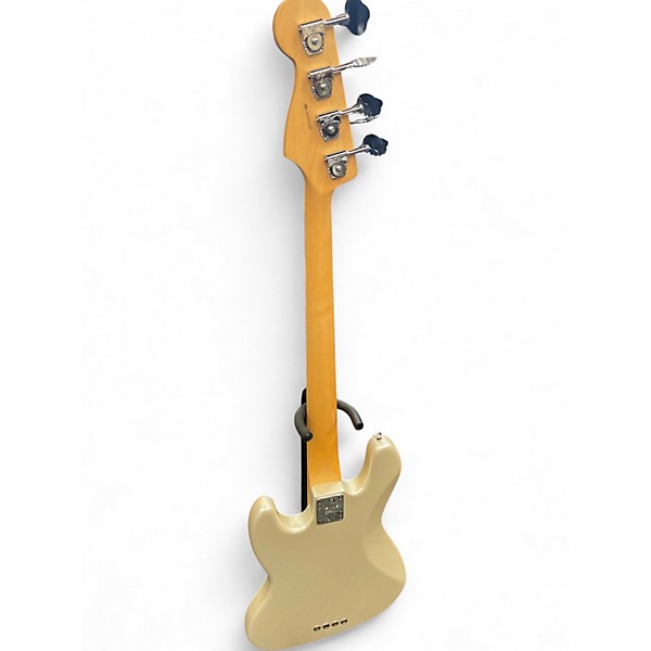 Used Fender American Standard Jazz Bass Blizzard Pearl Electric Bass Guitar