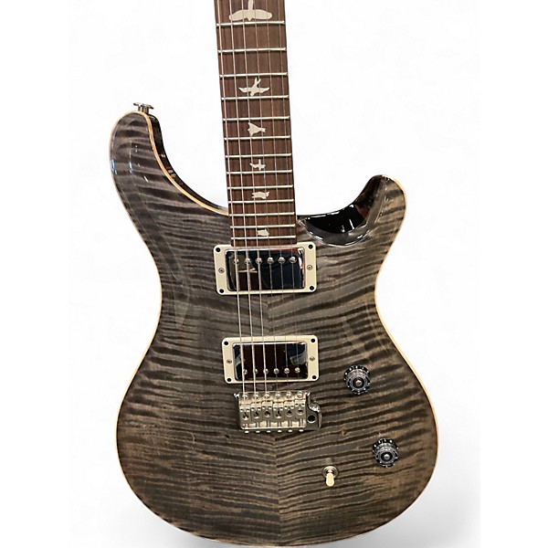 Used PRS CE24 Faded Grey Black Solid Body Electric Guitar