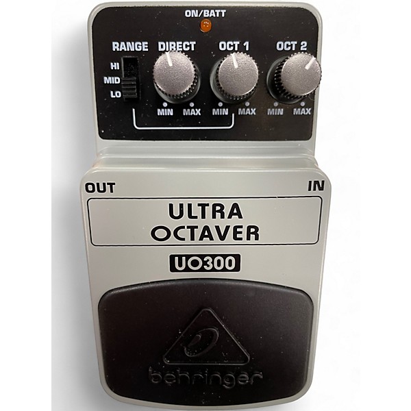 Used Behringer UO300 Ultra Octaver Effect Pedal