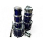 Used TAMA 7 Piece Artstar II Blue Drum Kit thumbnail