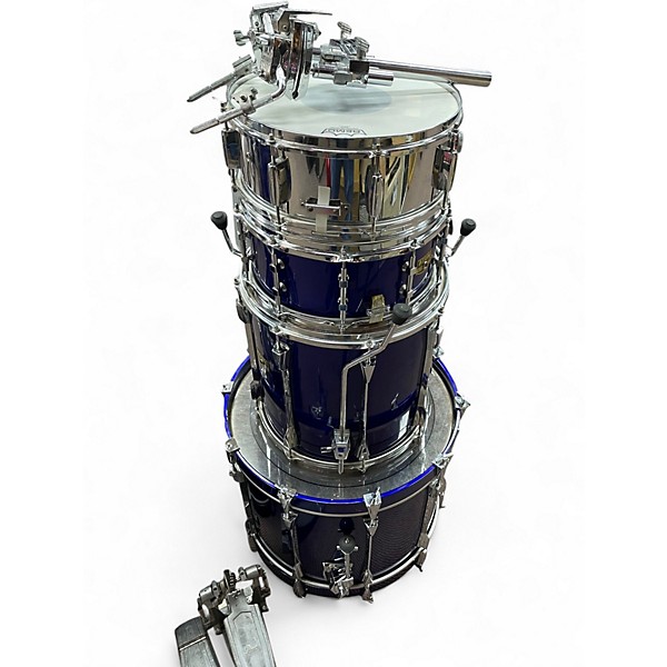 Used TAMA 7 Piece Artstar II Blue Drum Kit