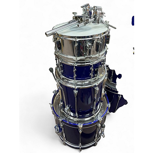 Used TAMA 7 Piece Artstar II Blue Drum Kit