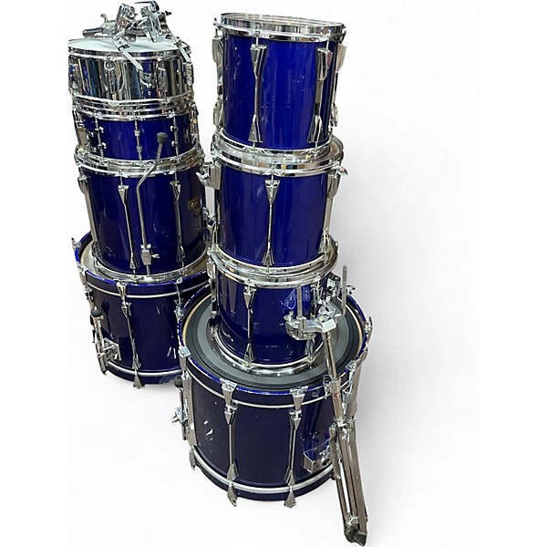 Used TAMA 7 Piece Artstar II Blue Drum Kit