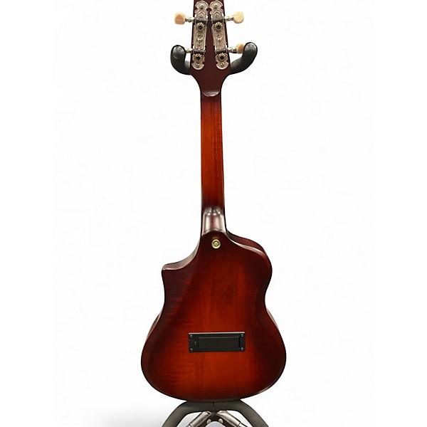 Used Seagull Uke Steel SG Burst EQ Sunburst Ukulele