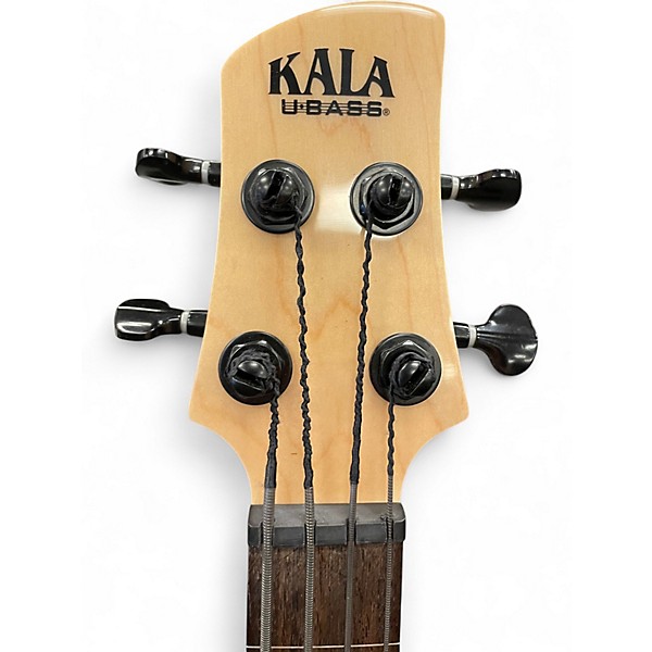 Used Kala UBASS-SB-TB-FL Tobacco Sunburst Electric Bass Guitar