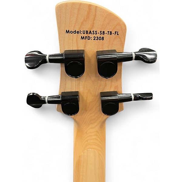 Used Kala UBASS-SB-TB-FL Tobacco Sunburst Electric Bass Guitar