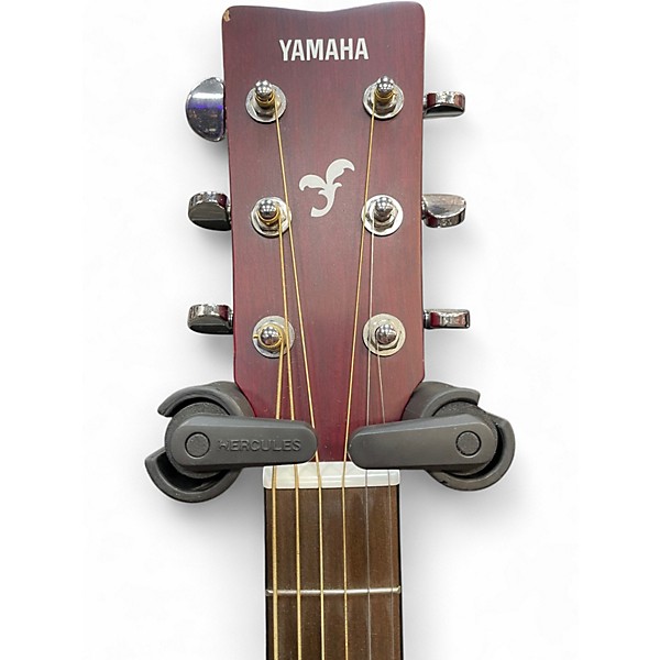 Used Yamaha FSX800C Candy Apple Red Acoustic Electric Guitar