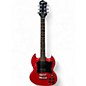 Used Epiphone SG Candy Apple Red Solid Body Electric Guitar thumbnail