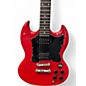 Used Epiphone SG Candy Apple Red Solid Body Electric Guitar