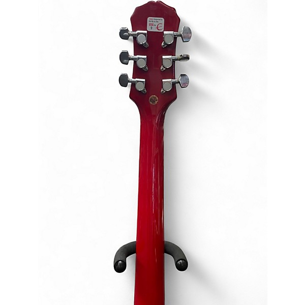 Used Epiphone SG Candy Apple Red Solid Body Electric Guitar