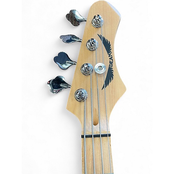 Used Dean Paramount Red Electric Bass Guitar