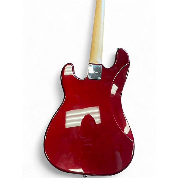 Used Dean Paramount Red Electric Bass Guitar