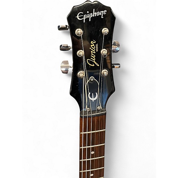 Used Epiphone Les Paul Junior Black Solid Body Electric Guitar
