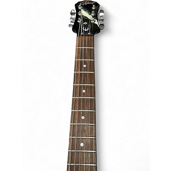 Used Epiphone Les Paul Junior Black Solid Body Electric Guitar