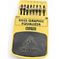 Used Behringer BASS GRAPHIC EQUALIZER Pedal thumbnail
