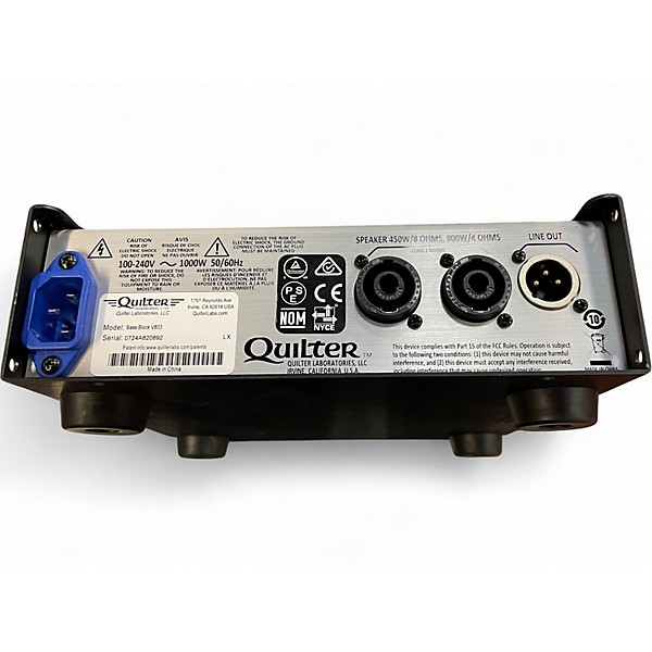 Used Quilter Labs BASS BLOCK V803 Bass Amp Head