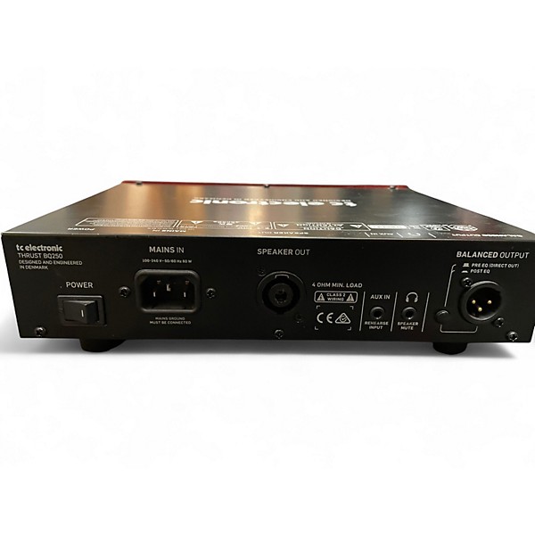 Used TC Electronic THRUST BQ250 Bass Amp Head