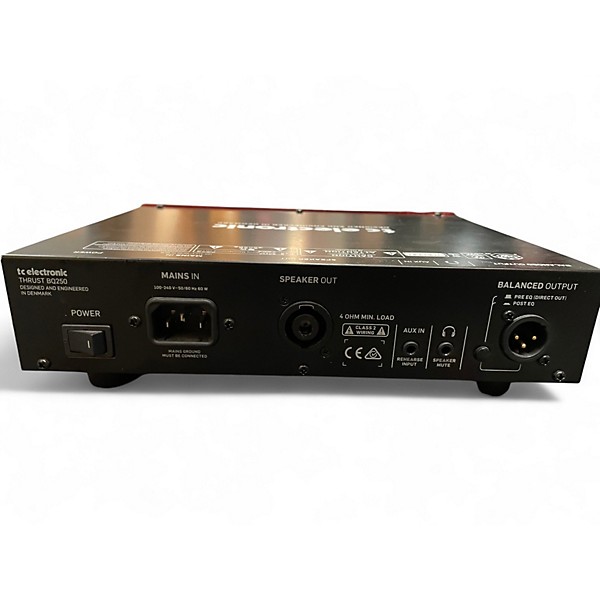 Used TC Electronic THRUST BQ250 Bass Amp Head