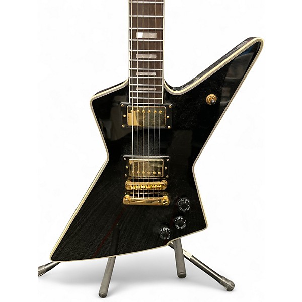 Used Firefly FFLX Black Solid Body Electric Guitar