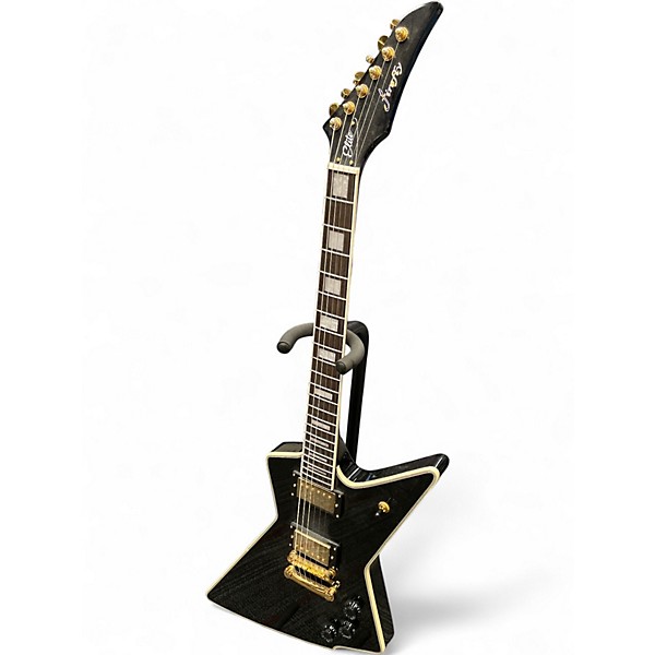 Used Firefly FFLX Black Solid Body Electric Guitar